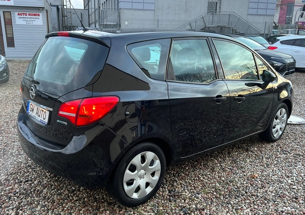 Opel Meriva cena 21800 przebieg: 163123, rok produkcji 2010 z Buk małe 121